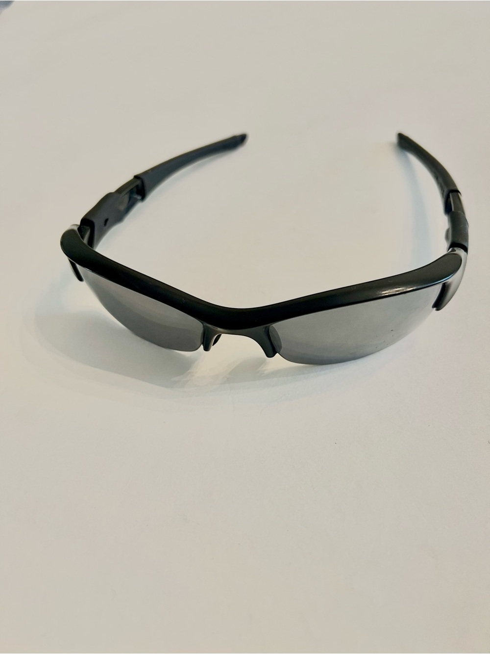Oakley Flak Jacket XLJ 11-435 Matte Black Grey Sunglasses OO9009